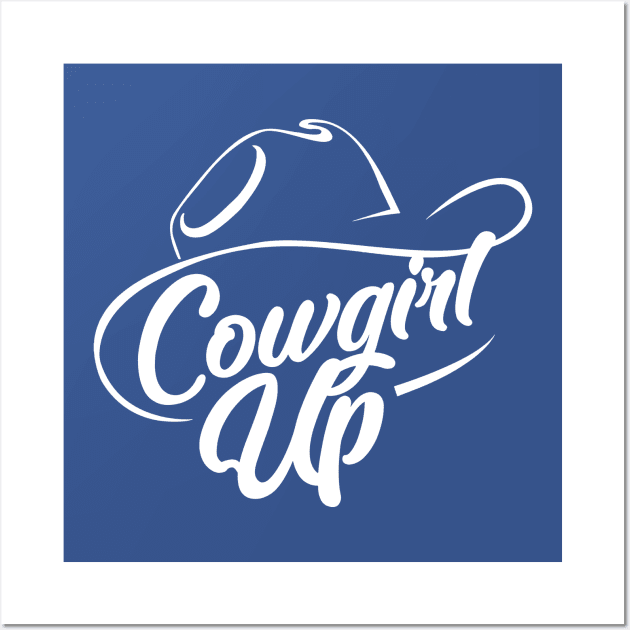 Cowgirl Up 1 Wall Art by vundap